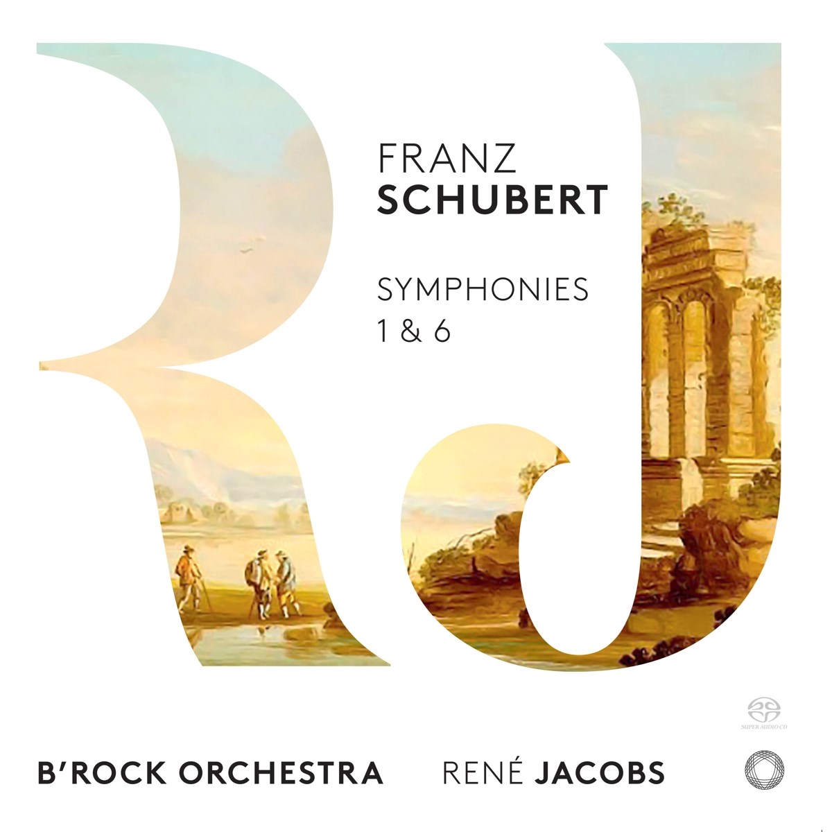 Afbeelding van B'Rock Orchestra, René Jacobs - Schubert: Symphonies 1 & 6