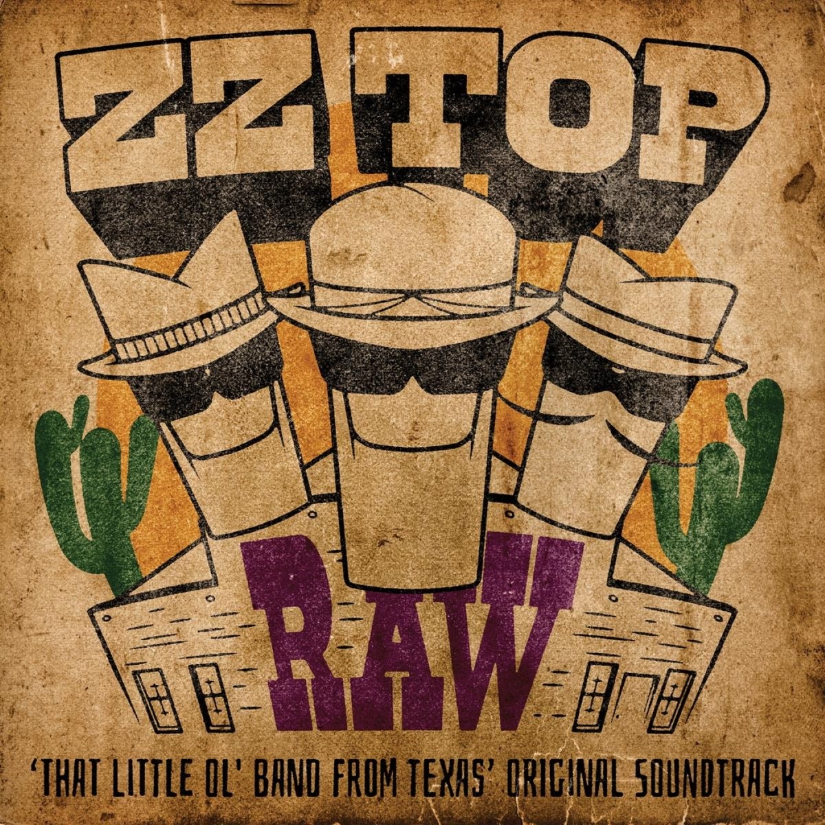 Various Artists - ZZ Top: Raw ('That Little Ol' Band From Texas' Original Soundtrack)