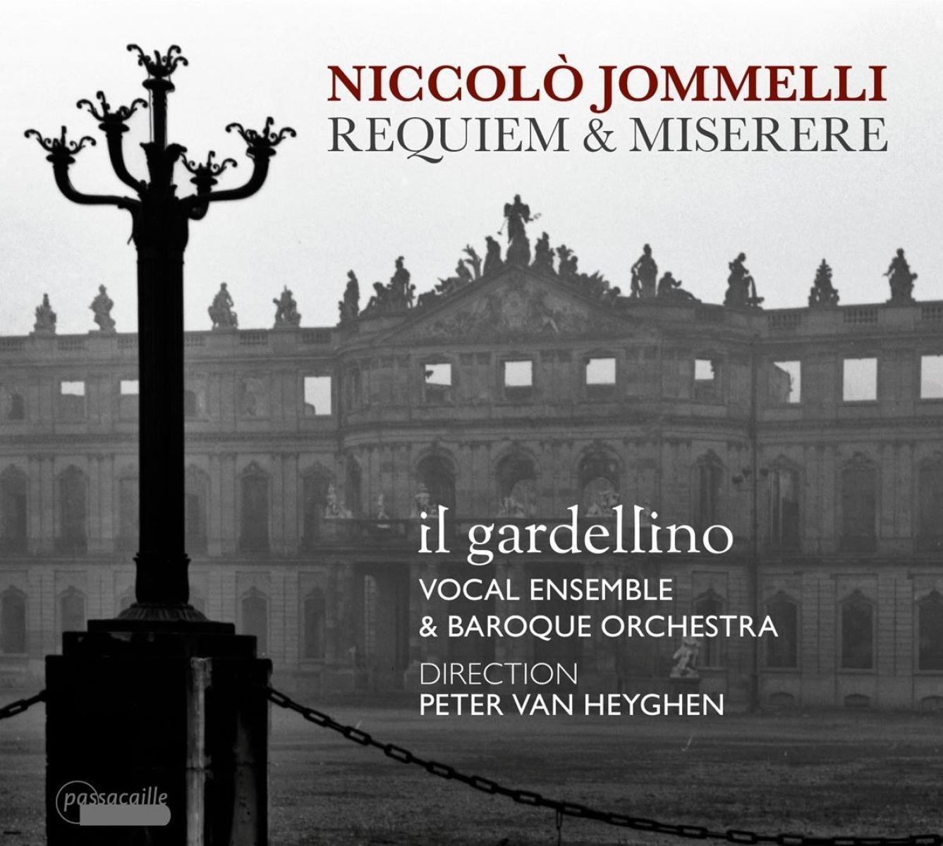 Afbeelding van Il Gardellino, Peter Van Heyghen, Miriam Feuersinger, Valerio Contaldo - Jommelli: Requiem & Miserere