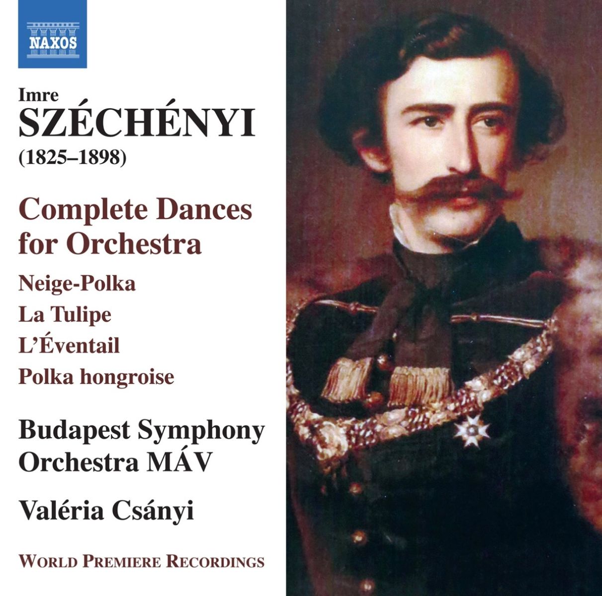 Afbeelding van Budapest Symphony Orchestra MÁV, Valéria Csányi - Széchényi: Complete Dances For Orchestra