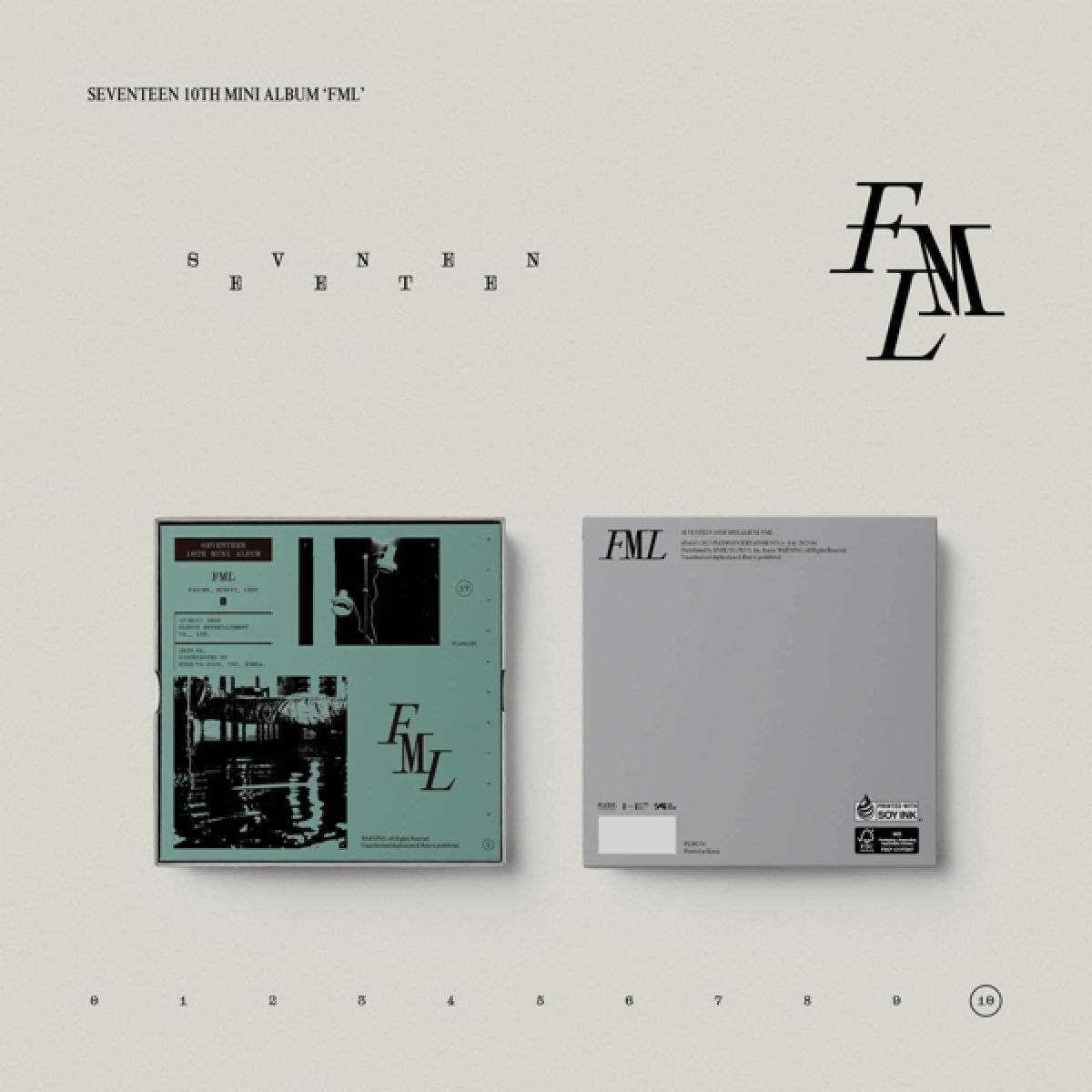 Afbeelding van Seventeen - Seventeen 10th Mini Album 'FML'