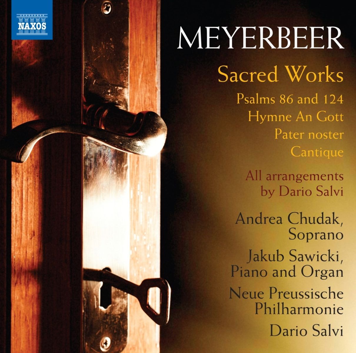 Afbeelding van Andrea Chudak, Jakub Sawicki, Neue Preussische Philharmonie, Dario Salvi - Sacred Works