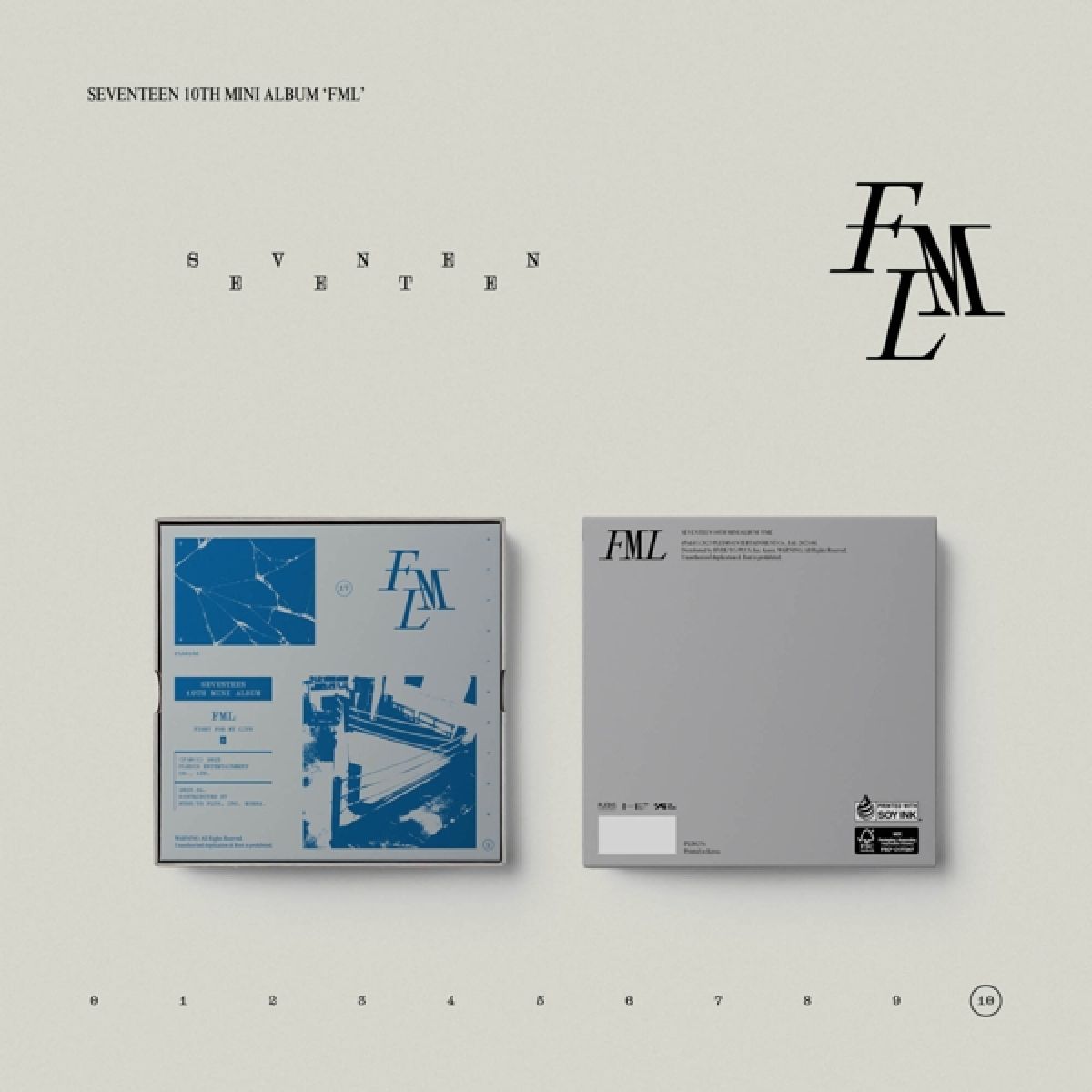 Afbeelding van Seventeen - Seventeen 10th Mini Album 'FML'