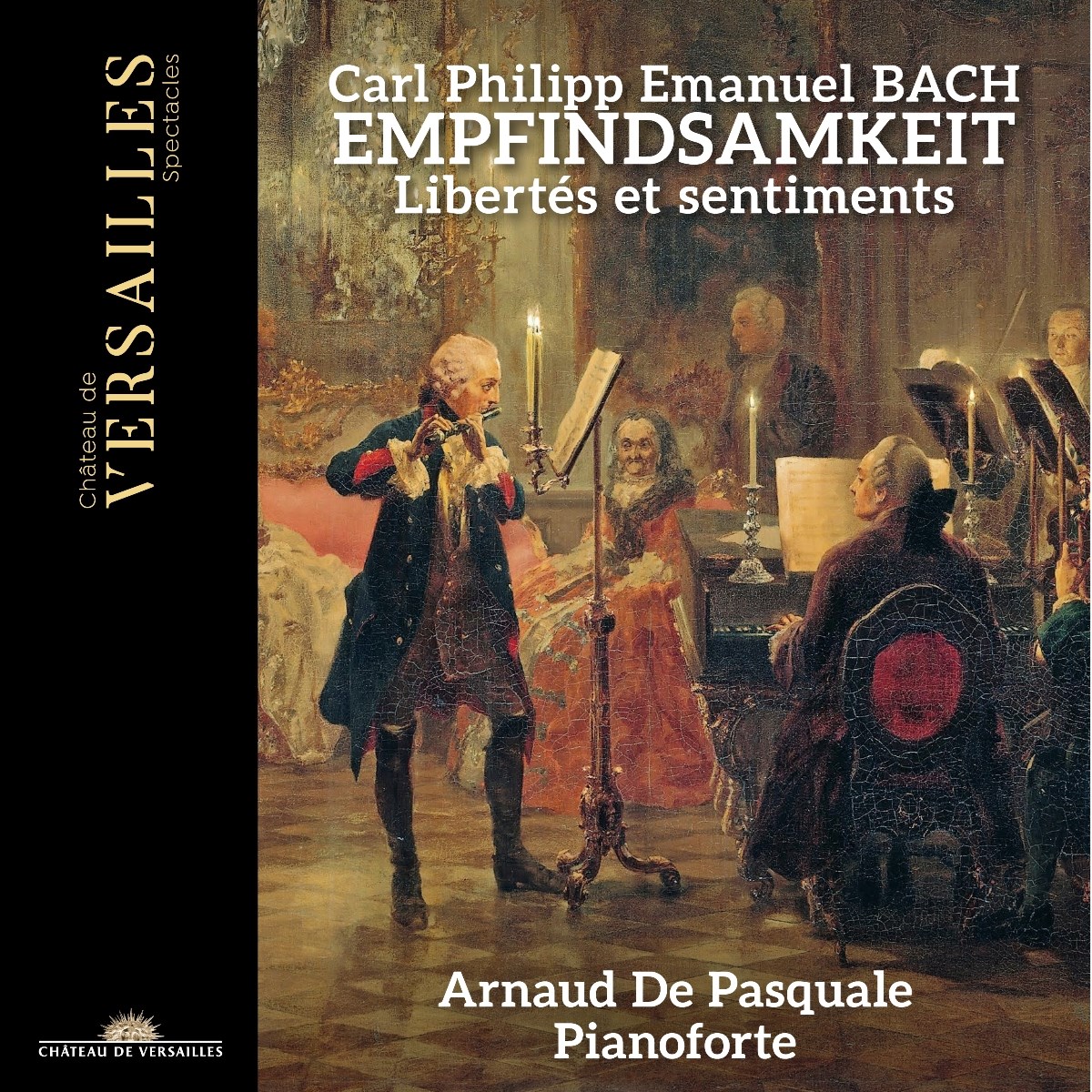 Afbeelding van Arnaud De Pasquale, Anne Thivierge - C.P.E. Bach: Empfindsamkeit