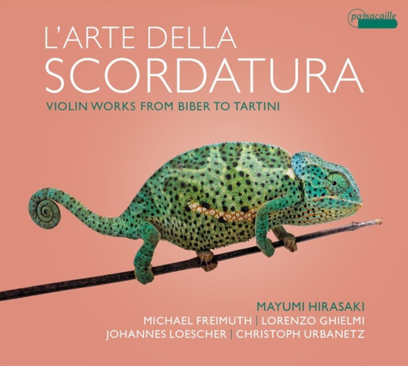 Afbeelding van Lorenzo Ghielmi, Mayumi Hirasaki, Christoph Urbanetz - L'Arte Della Scordatura: Violin Works From Biber To Tartini