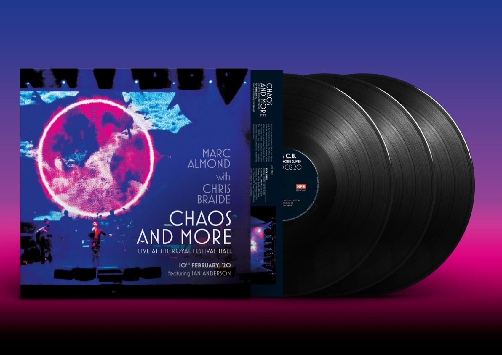 Afbeelding van Marc Almond & Chris Braide - Chaos And More (Live At The Royal Festival Hall 10th February, '20)