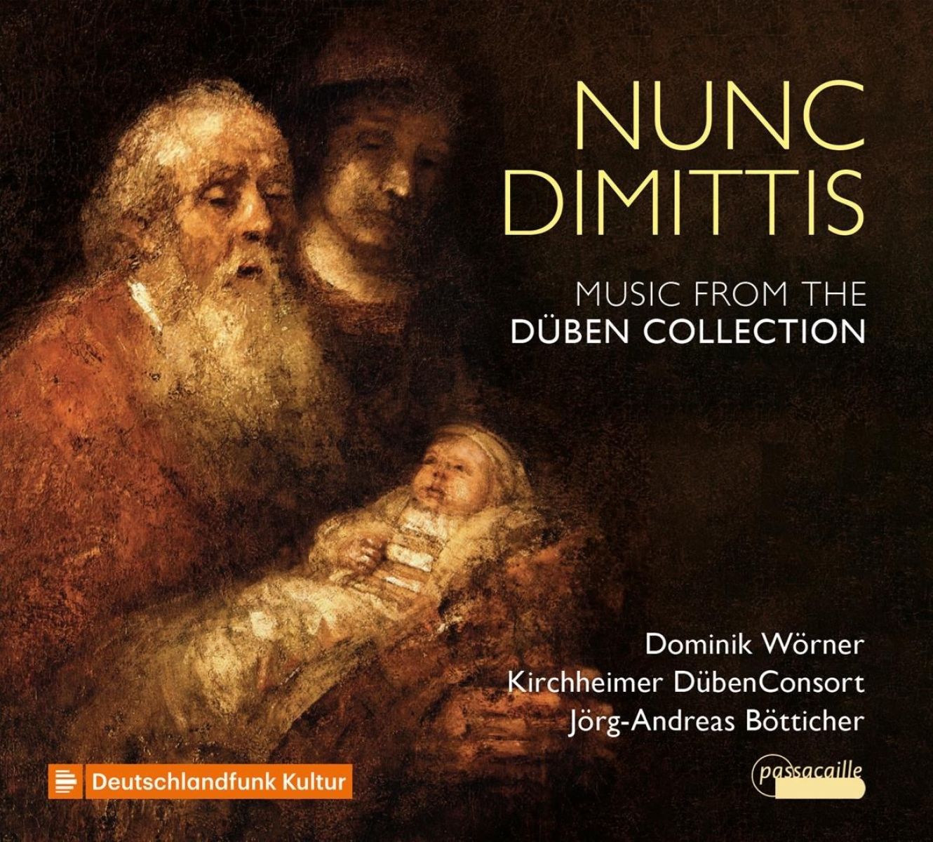 Afbeelding van Dominik Wörner, Kirchheimer Düben Consort, Jörg Andreas Bötticher - Nunc Dimittis. Music From The Duben Collection