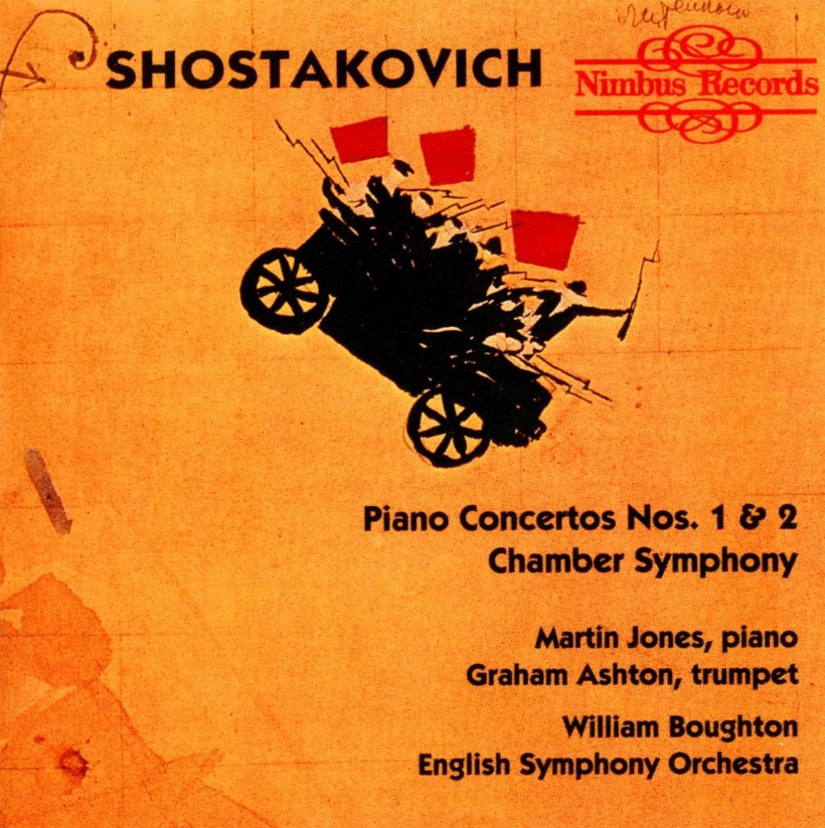 Afbeelding van Martin Jones, English Symphony Orchestra, William Boughton - Shostakovich: Piano Concerto 1 & 2 | Chamber Symphony