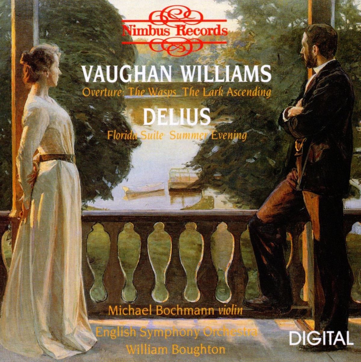Afbeelding van Michael Bochmann, English Symphony Orchestra, William Boughton - Vaughan Williams: Overture: The Wasps, The Lark Ascending | Delius: Florida Suite, Summer Evening