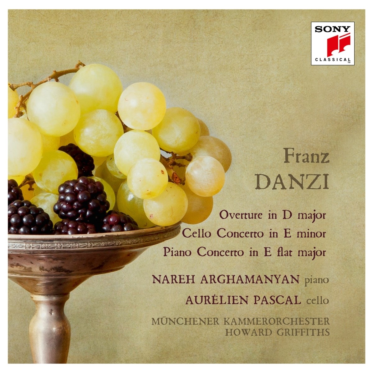 Afbeelding van Danzi: Ouverture, Cello Concerto & Piano Concerto