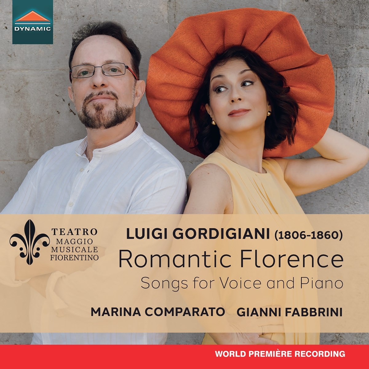 Afbeelding van Marina Comparato & Gianni Fabbrini - Gordigiani: Romantic Florence, Songs For Voice And Piano