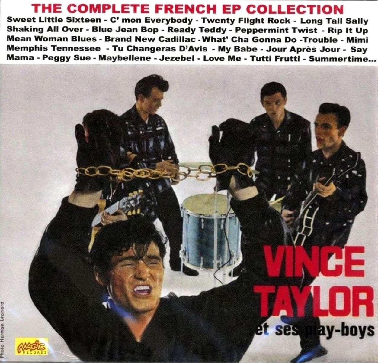 Afbeelding van Vince Taylor & Ses Playboys - The Complete French Ep Collection