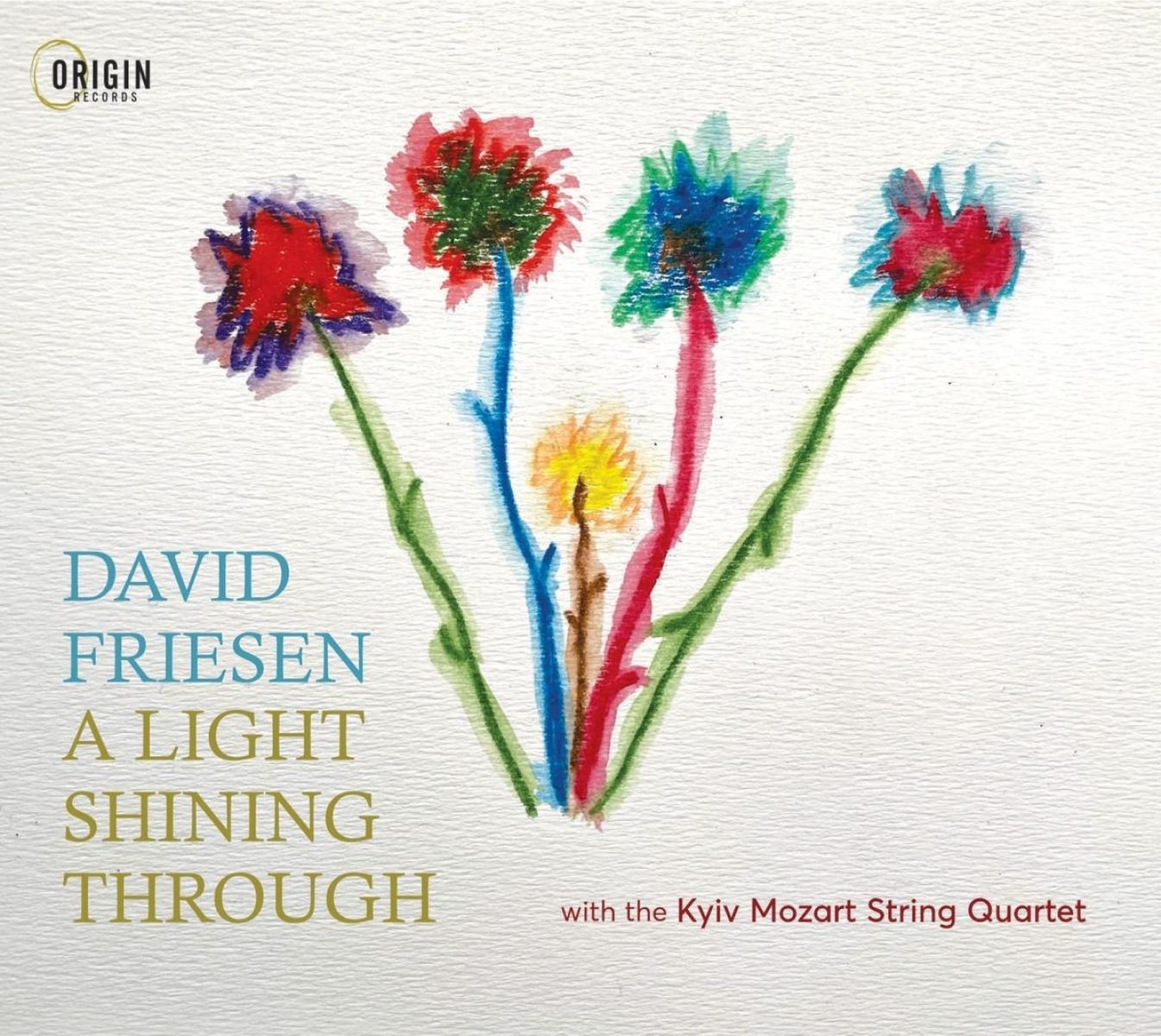 Afbeelding van David Friesen & Kyiv Mozart String Quartet - A Light Shining Through