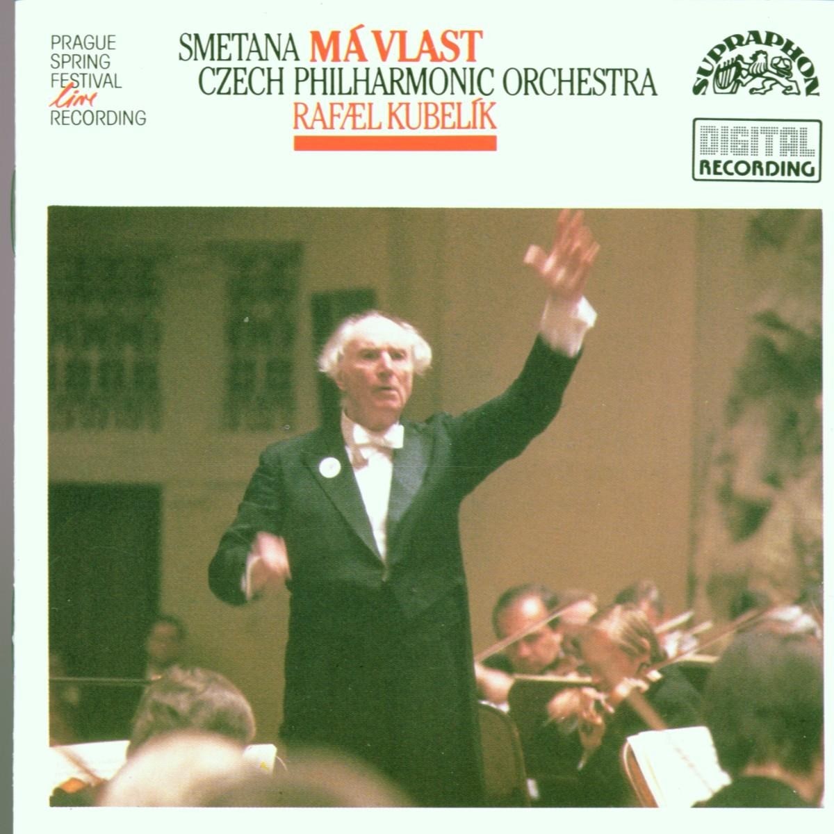 Afbeelding van Czech Philharmonic Orchestra, Rafael Kubelik - Smetana: Mein Vaterland