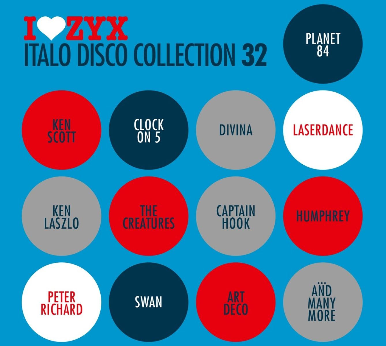Afbeelding van Various Artists - ZYX Italo Disco Collection 32