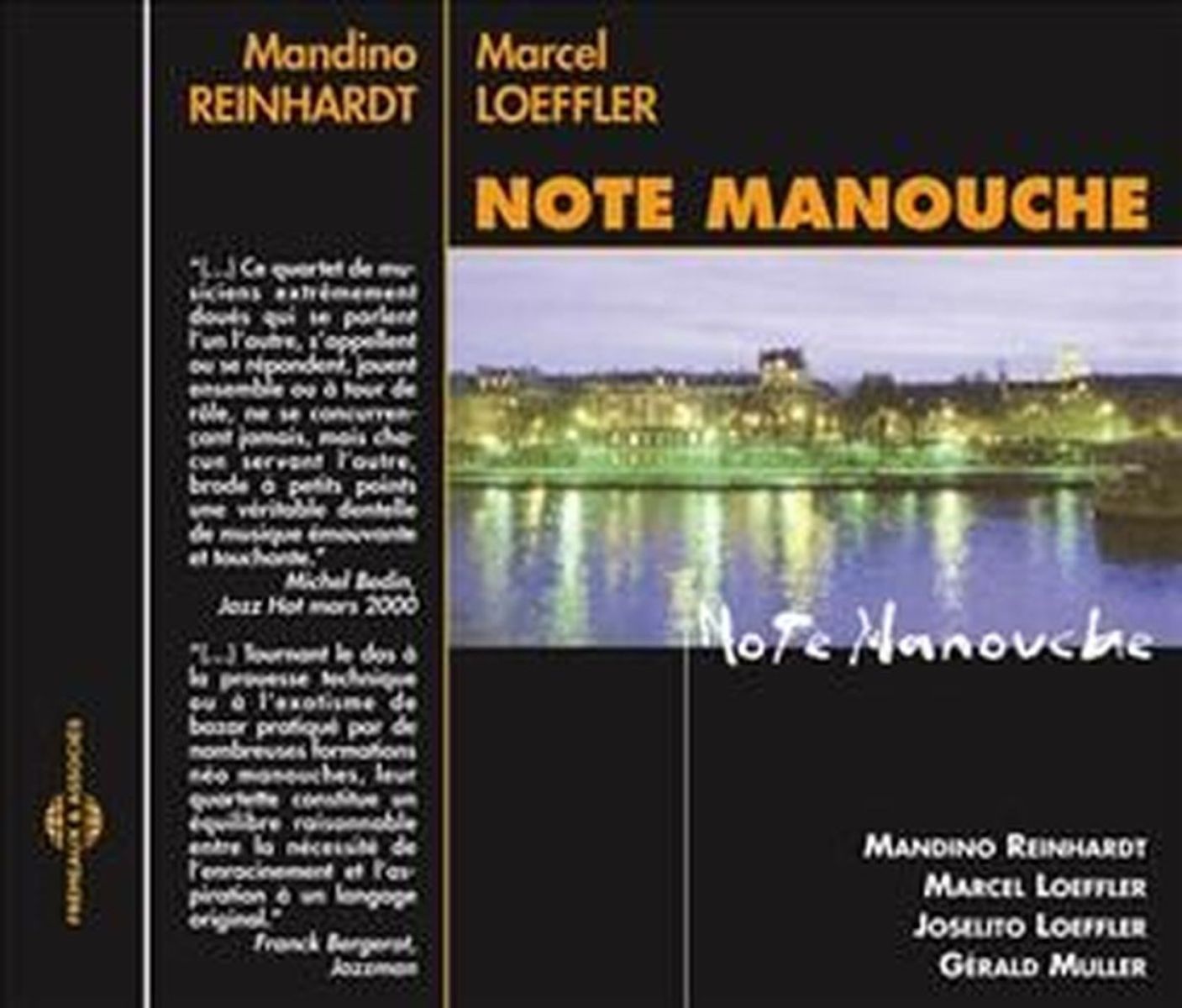 Afbeelding van Mandino Reinhardt & Marcel Loeffler - Note Manouche