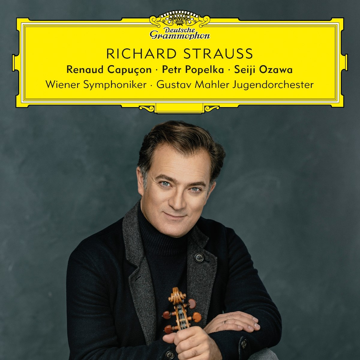 Afbeelding van Renaud Capucon, Wiener Symphoniker, Petr Popelka & Seiji Ozawa - Richard Strauss