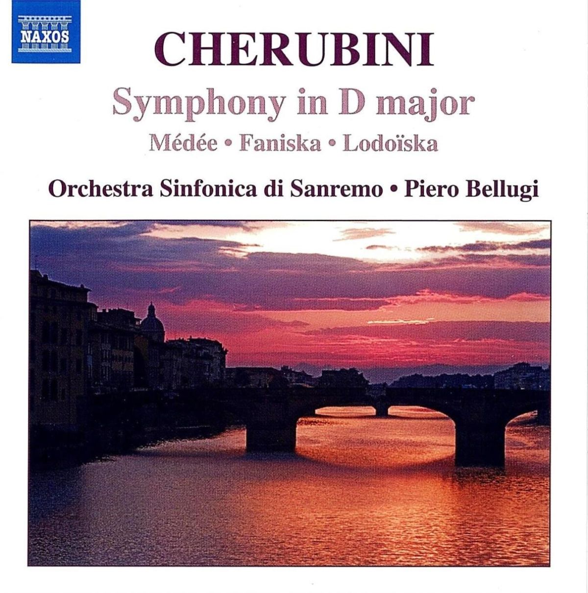 Afbeelding van Sanremo Symphony Orchestra - Cherubini: Symphony In D