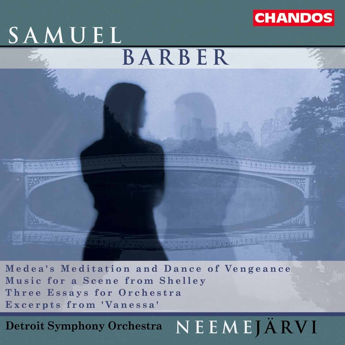 Afbeelding van Detroit Symphony Orchestra, Neeme Järvi - Barber: Three Essays For Orchestra
