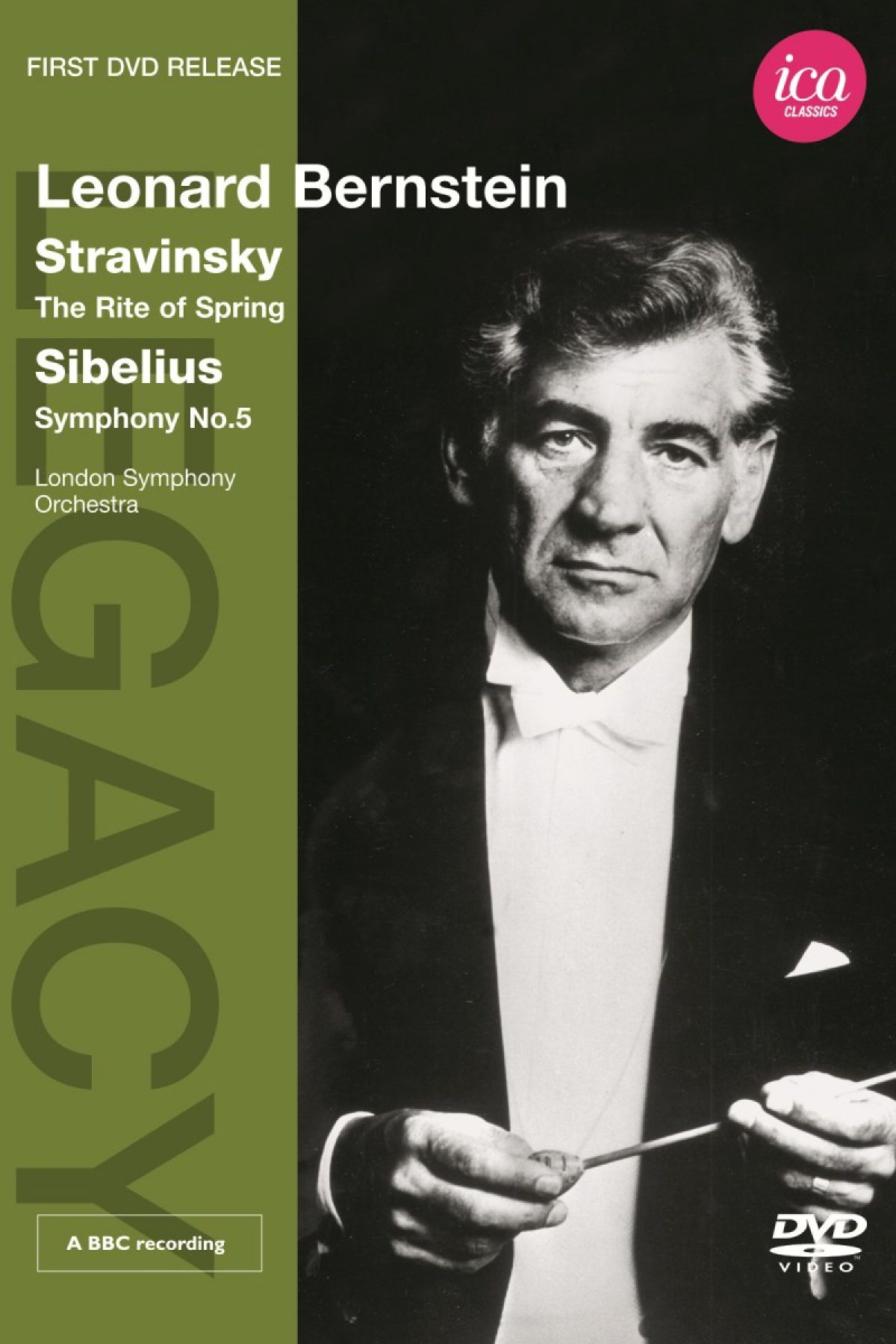 Afbeelding van London Symphony Orchestra, Leonard Bernstein - Stravinsky: The Rite Of Spring | Sibelius: Symphony No.5