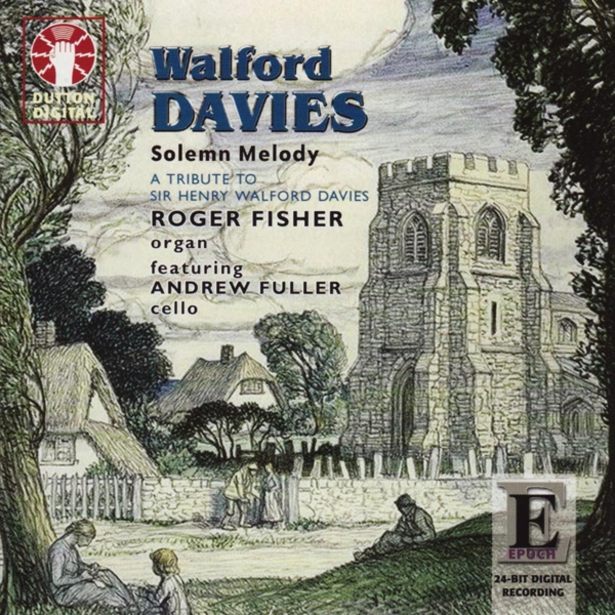 Afbeelding van Roger Fischer & Andrew Fuller - Waldorf Davies: Solemn Melody