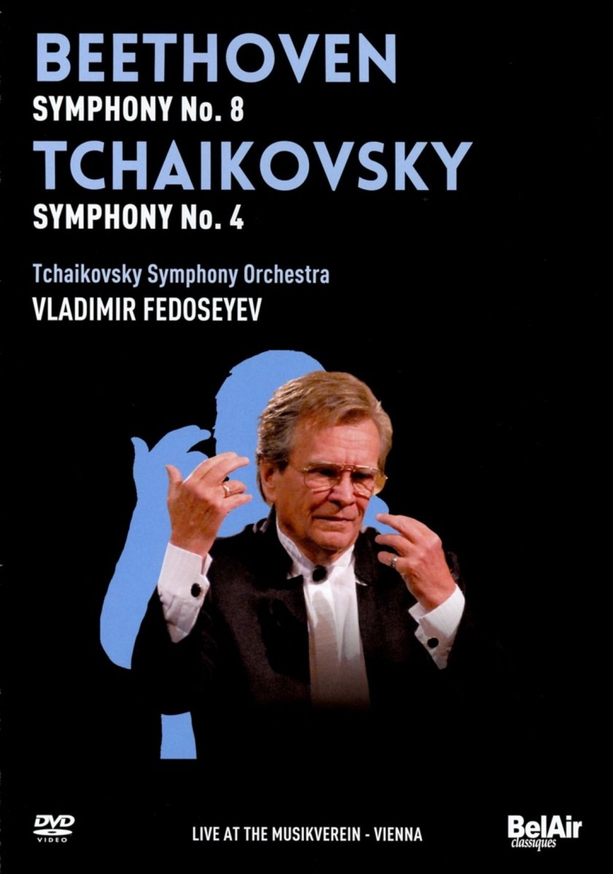Afbeelding van Tchaikovsky Symphony Orchestra, Vladimir Fedoseyev - Tcahikovky: Symphony No.4 | Beethoven: Symphony No.8