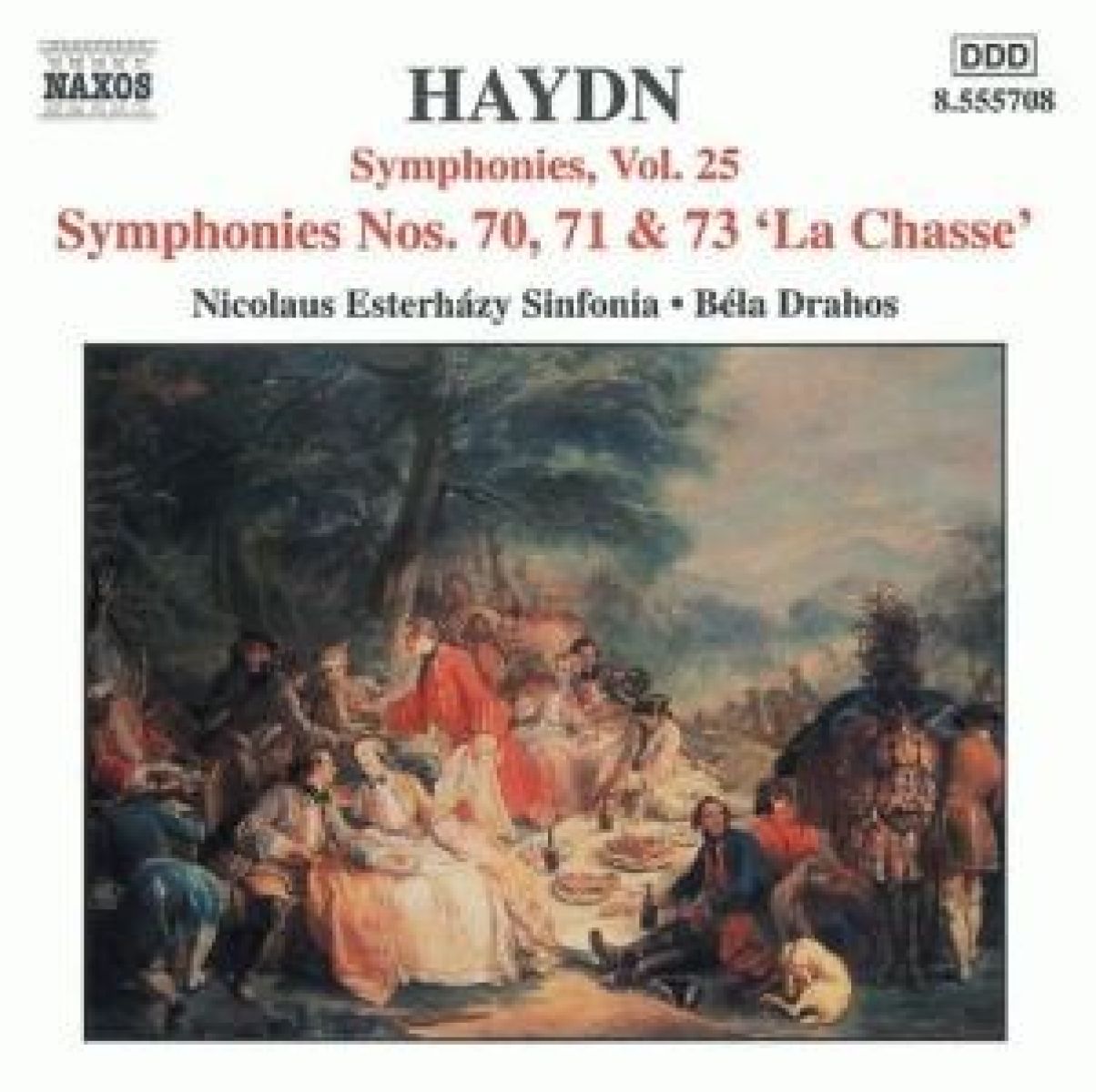 Afbeelding van Nicolaus Esterhazy Sinfonia - Haydn: Symphonies Nos. 70, 71 & 73