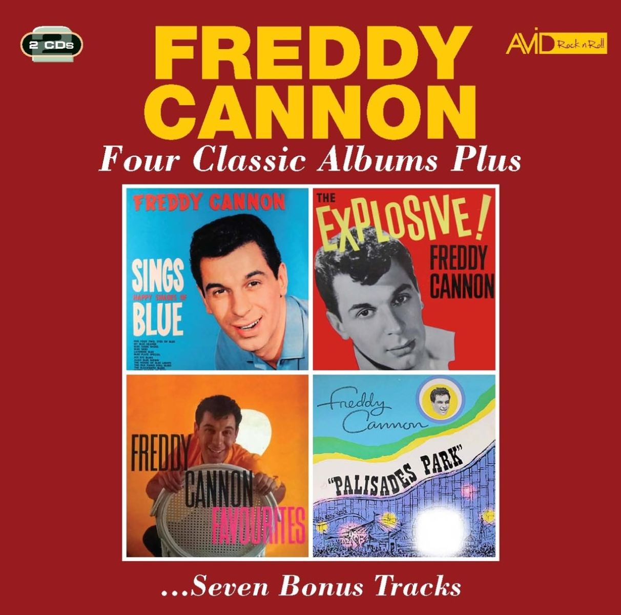 Afbeelding van Freddy Cannon - Four Classic Albums Plus ... Seven Bonus Tracks