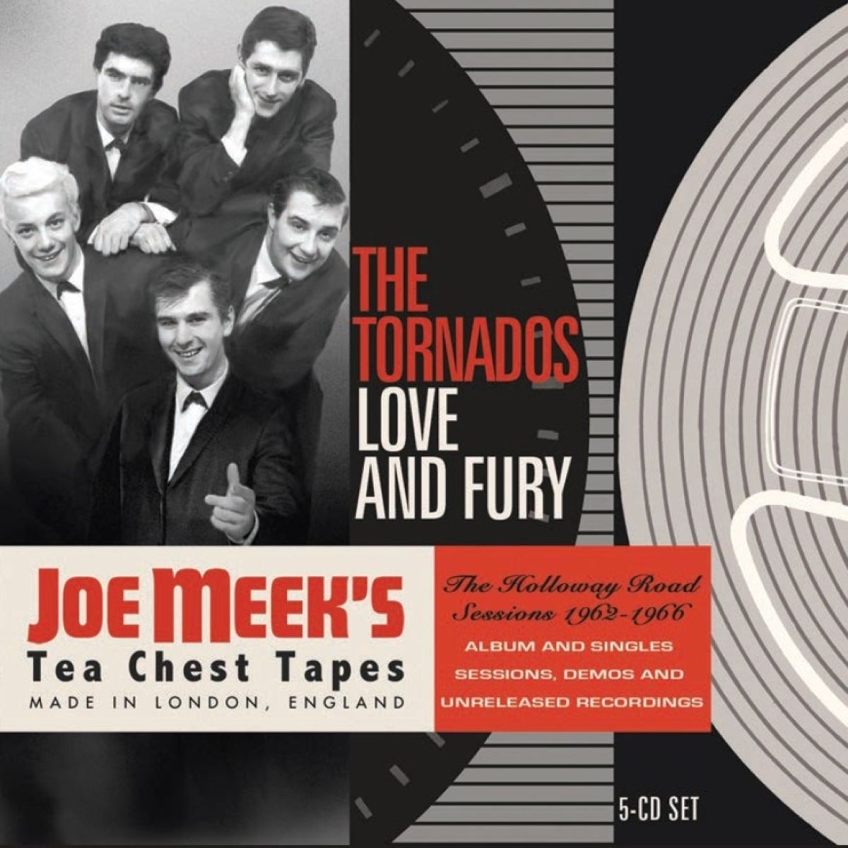 Afbeelding van The Tornados - Love And Fury - The Holloway Road Sessions 1962-1966