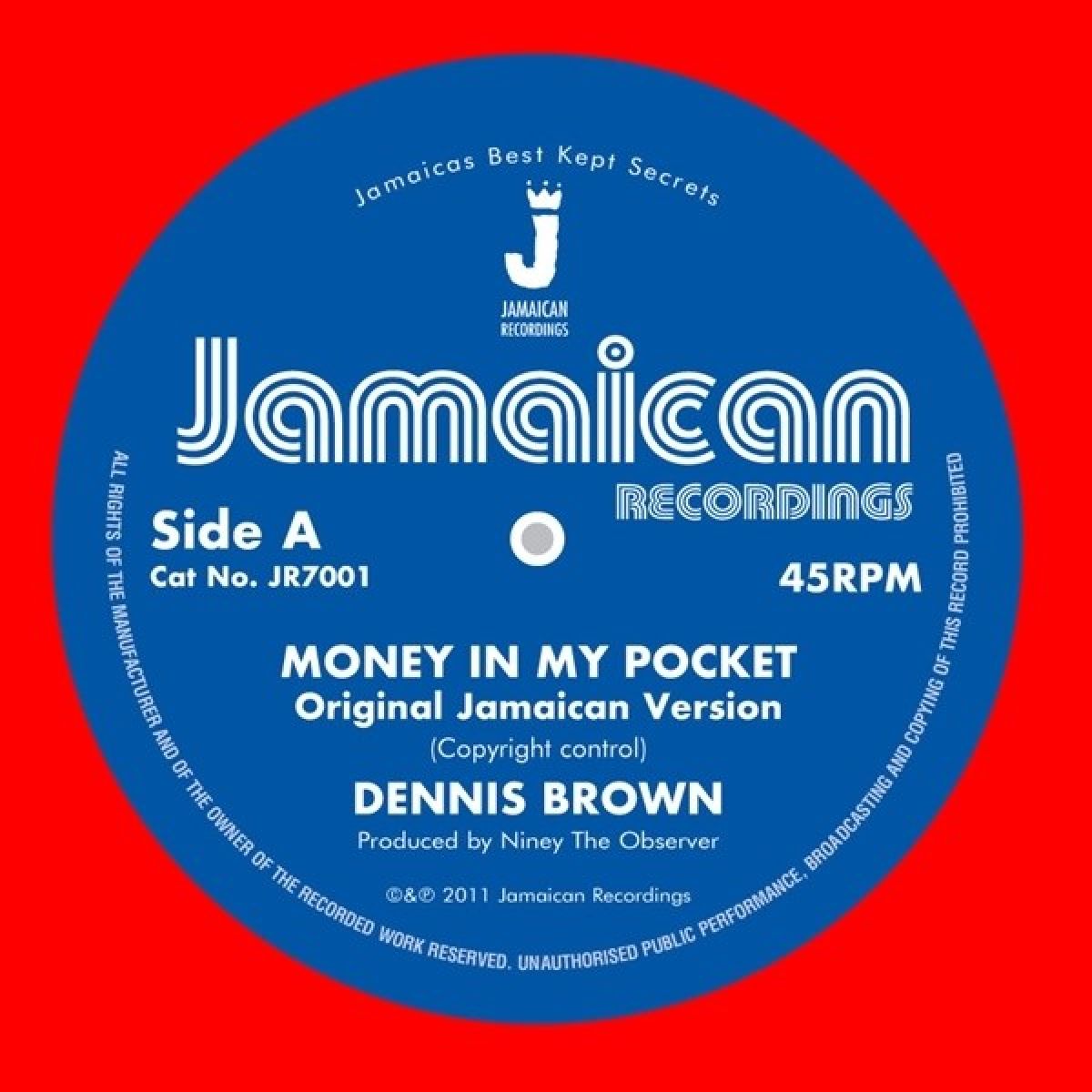 Afbeelding van Dennis Brown - Money In My Pocket