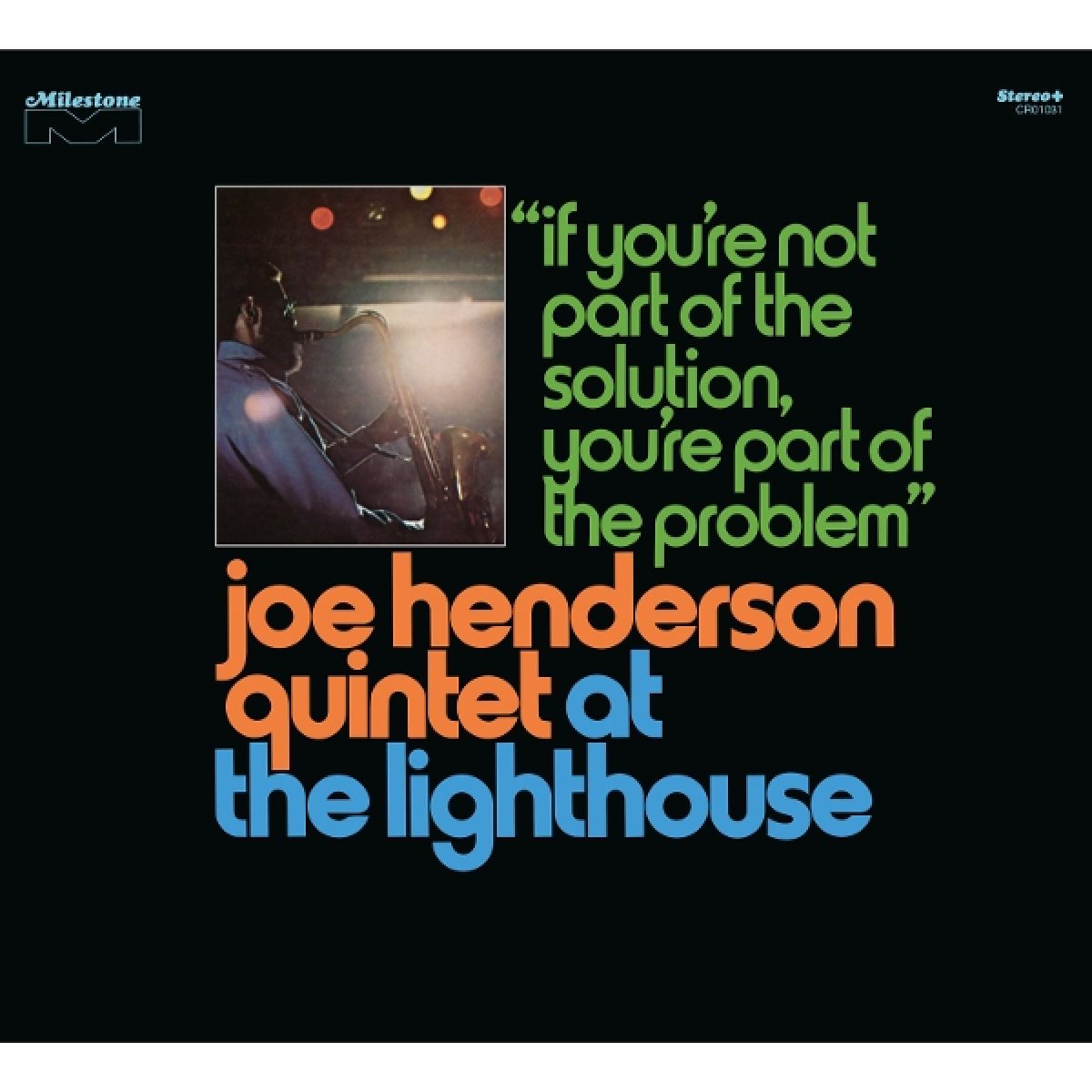 Afbeelding van At The Lighthouse: If You're Not Part Of The Solution, You're Part Of The Problem