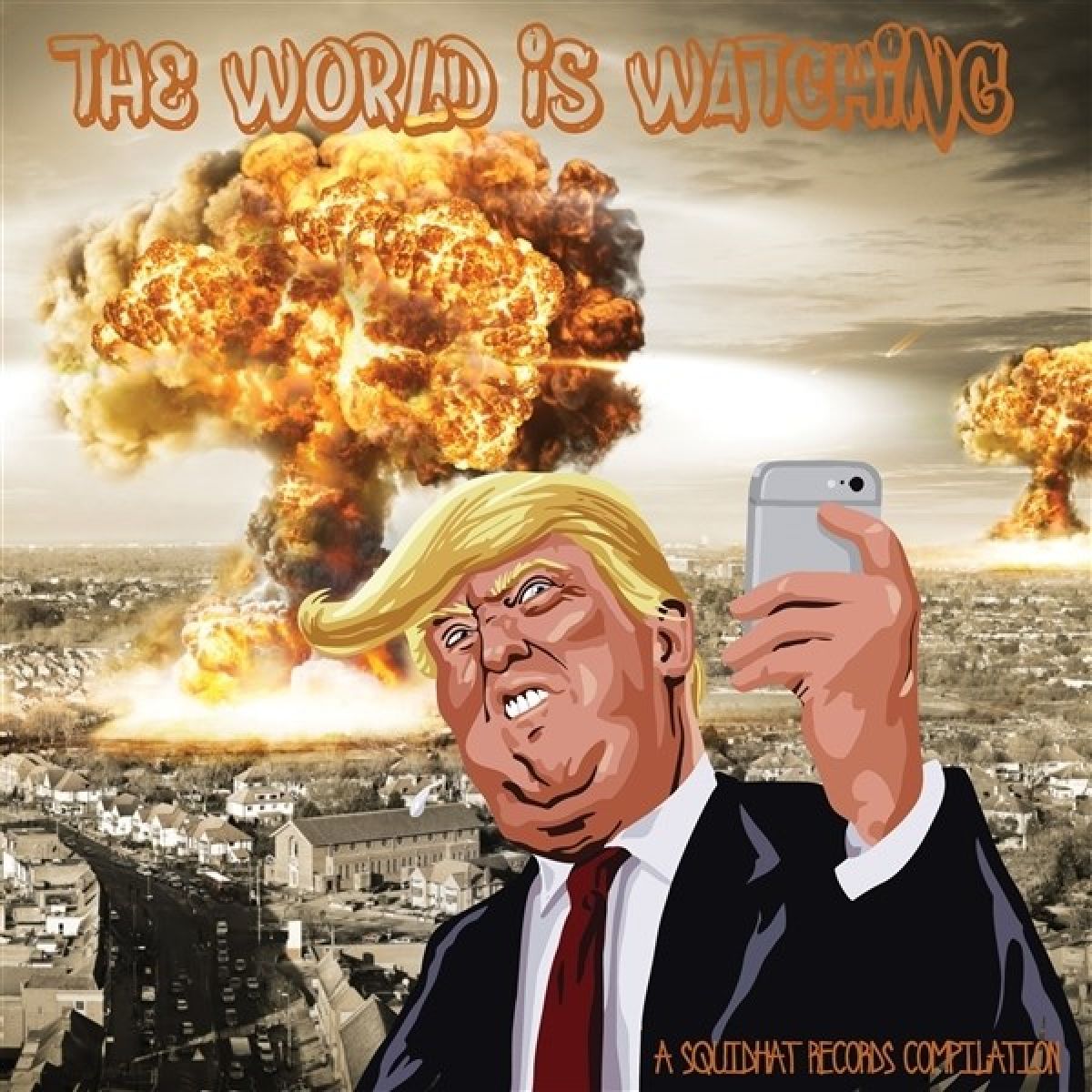 Afbeelding van Various Artists - The World Is Watching - A Squidhat Records Compilation