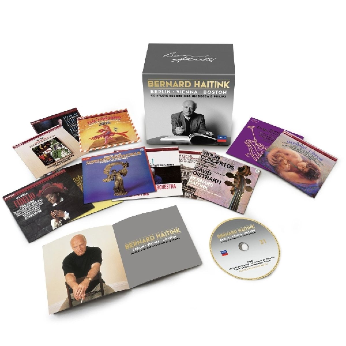 Afbeelding van Bernard Haitink - Bernard Haitink: Berlin, Vienna, Boston: Complete Recordings On Decca & Philips
