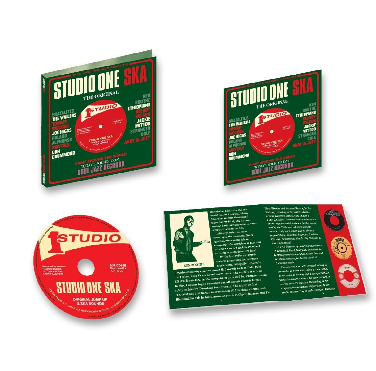Afbeelding van Various Artists - Soul Jazz Records Presents Studio One Ska