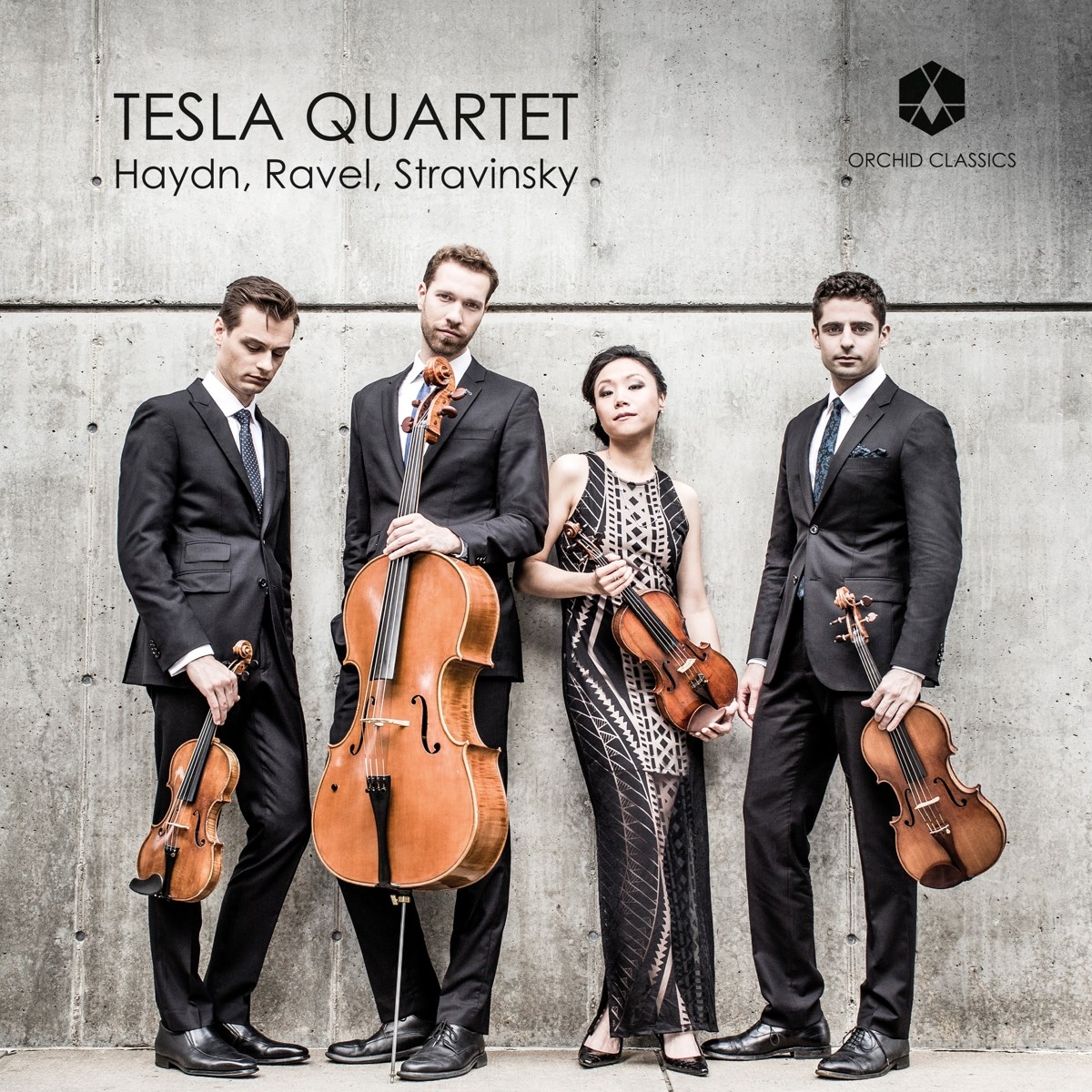 Afbeelding van Tesla Quartet - String Quartets: Haydn | Ravel | Stravinsky