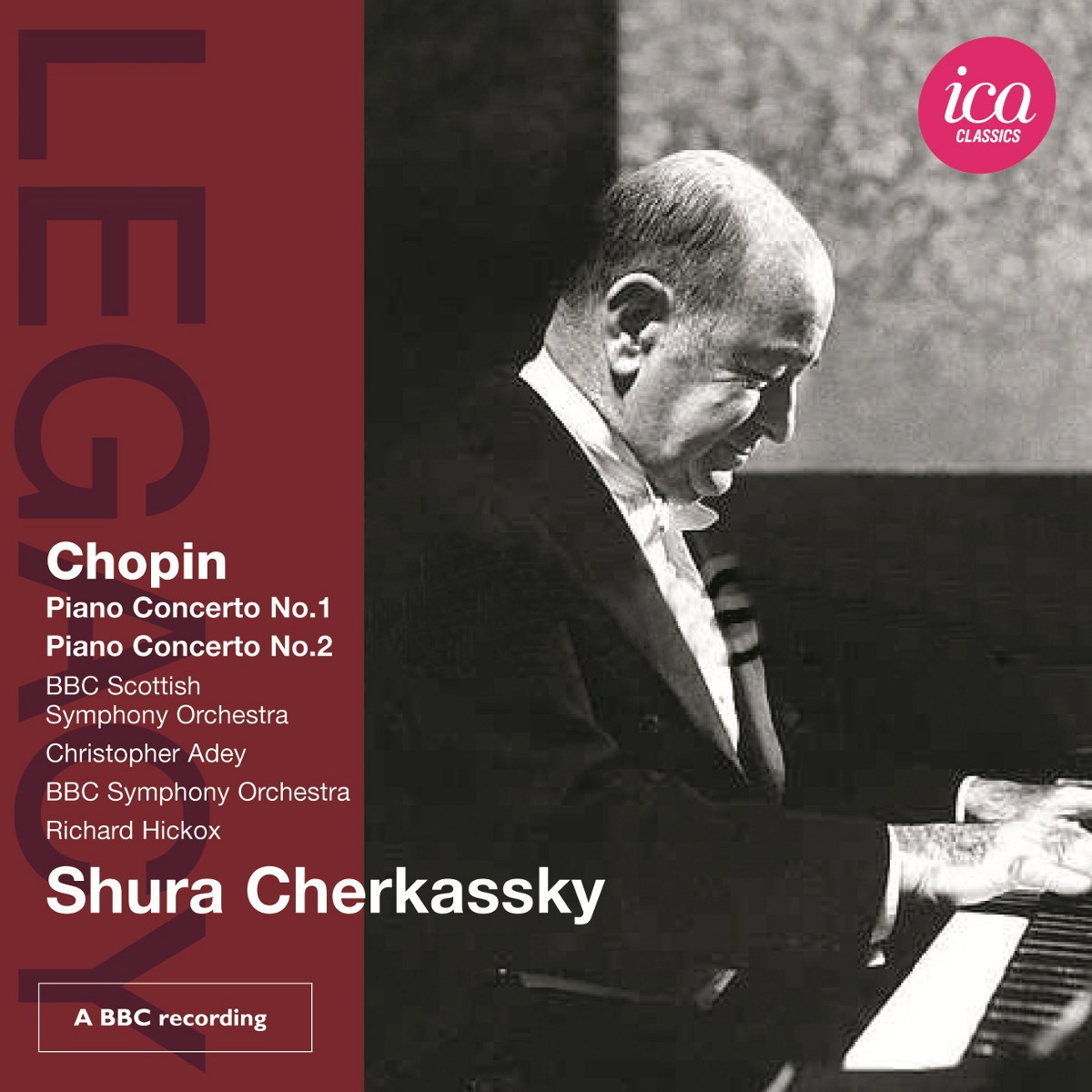 Afbeelding van Shura Cherkassky, BBC Scottish Symphony Orchestra - Chopin: Piano Concerto No.1 & No.2