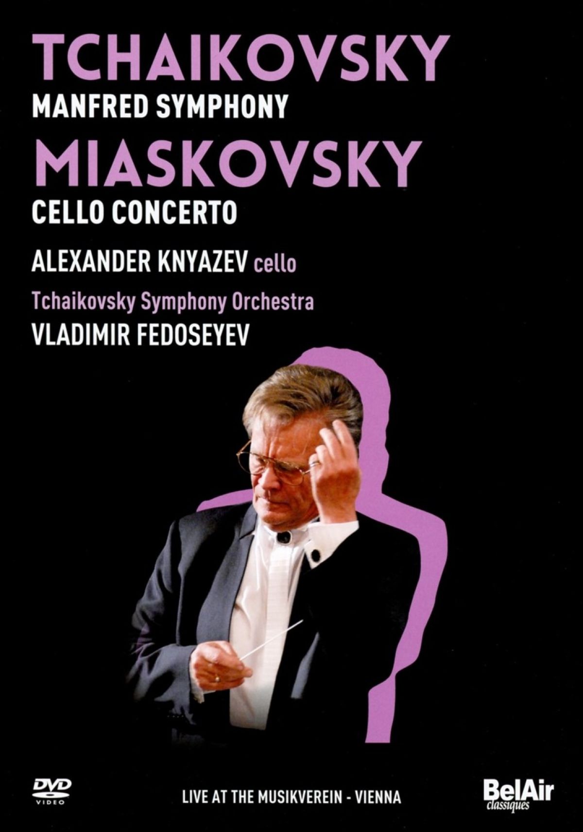 Afbeelding van Tchaikovsky Symphony Orchestra, Vladimir Fedoseyev - Tchaikovsky: Manfred Symphony | Maiskovsky: Cello Concert