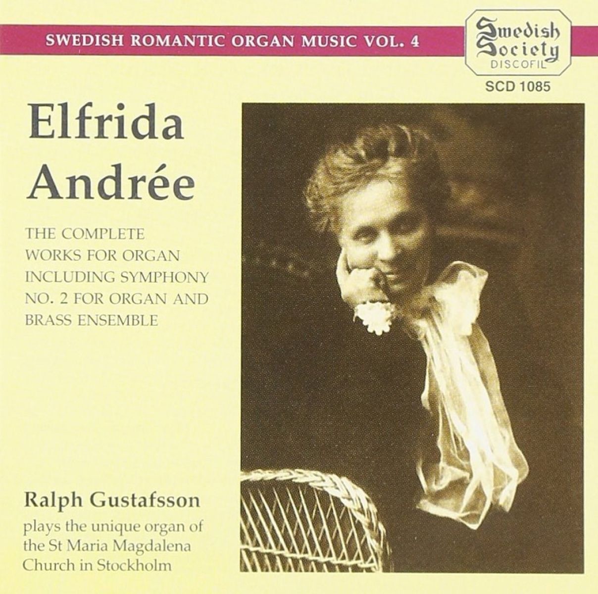 Afbeelding van Ralph Gustafsson - Andrée: The Complete Works For Organ Including Symphony No. 2 For Organ And Brass Ensemble
