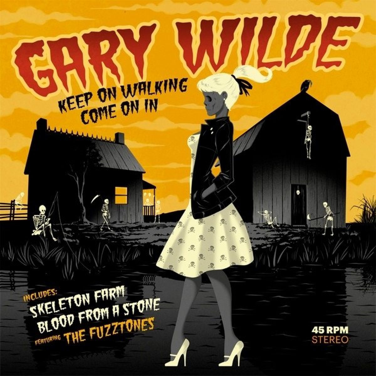 Afbeelding van Gary Wilde Featuring The Fuzztones - Keep On Walkin'