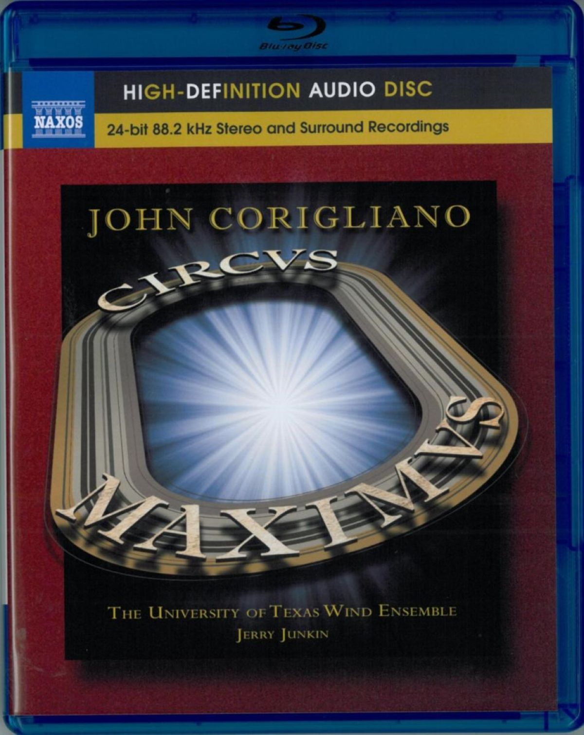 Afbeelding van University Of Texas Wind Ensemble, Jerry Junkin - Corigliano: Circus Maximus