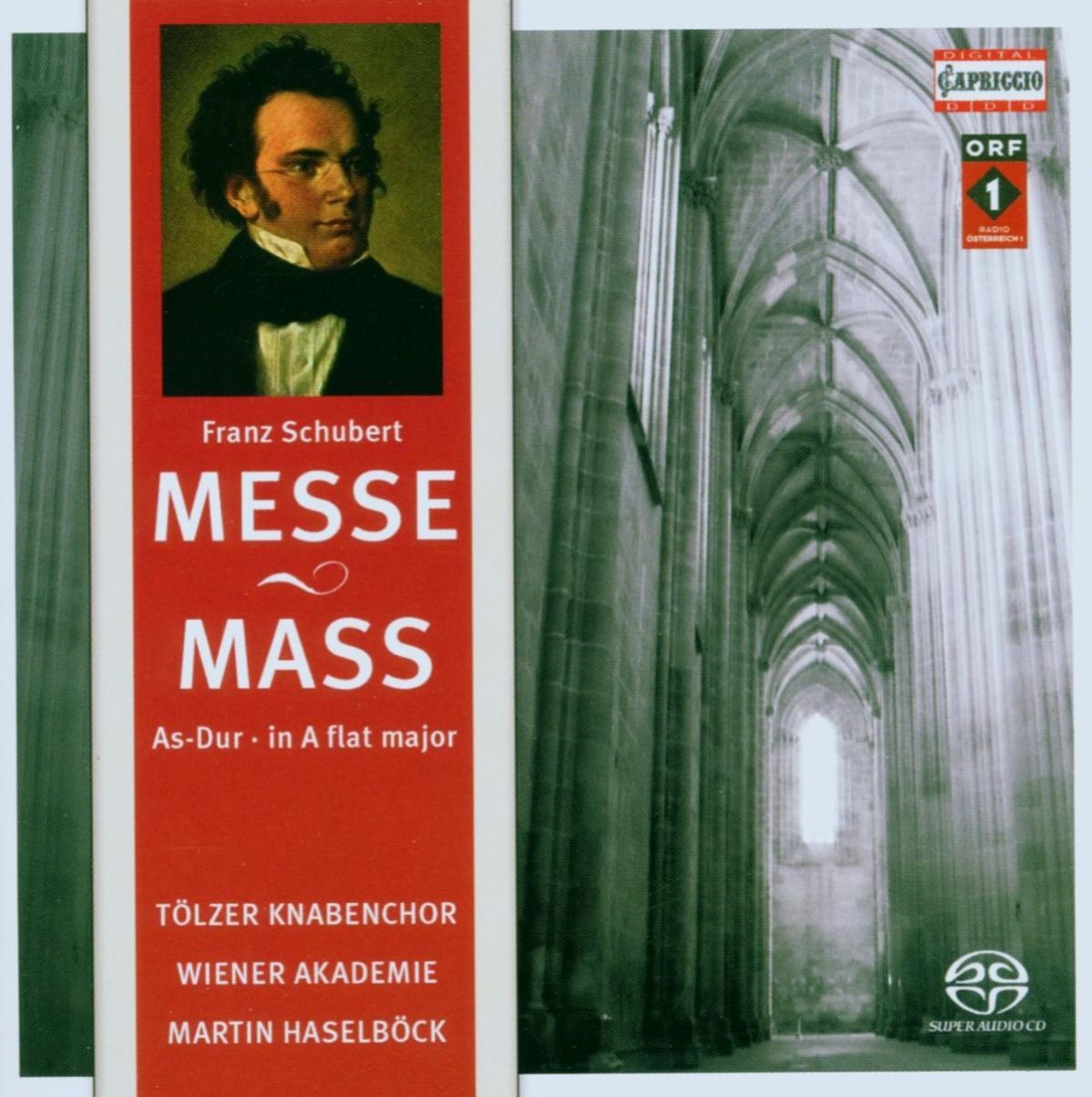Afbeelding van Tölzer Knabenchor, Wiener Akademie, Martin Haselböck - Schubert: Mass No.5