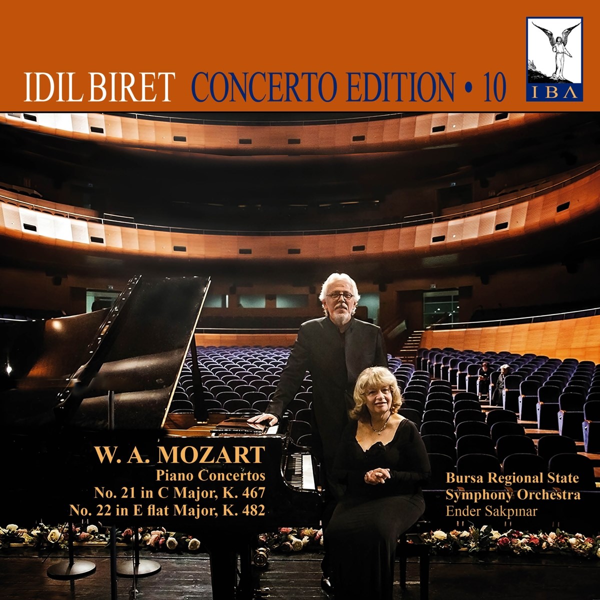 Afbeelding van Idil Biret, Bursa Regional State Symphony Orchestra - W.A. Mozart Concertos Nos. 21, 22