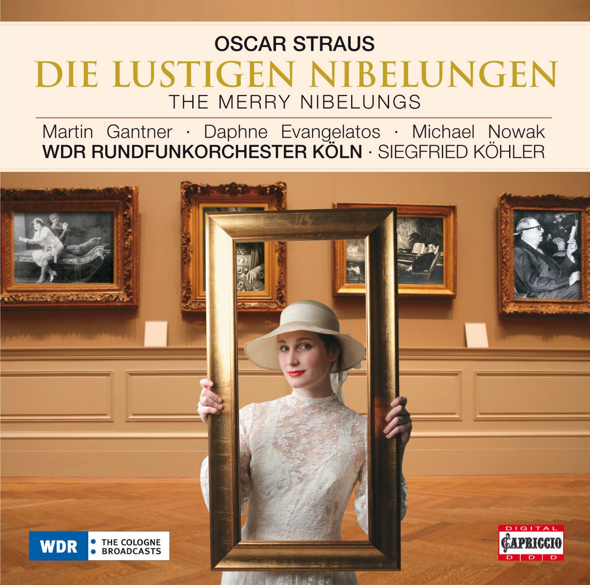 Afbeelding van Martin Gantner, Daphne Evangelatos, Michael Nowak, WDR Rundfunkchor, WDR Rundfunk-Sinfonieorchester, Siegfried Köhler - Straus: Die Lustigen Nibelungen