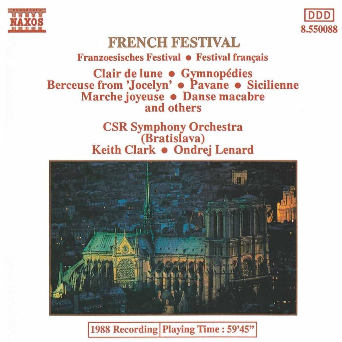 Keith Clark, Ondrej Lenárd, Slovak Radio Symphony Orchestra - French Festival