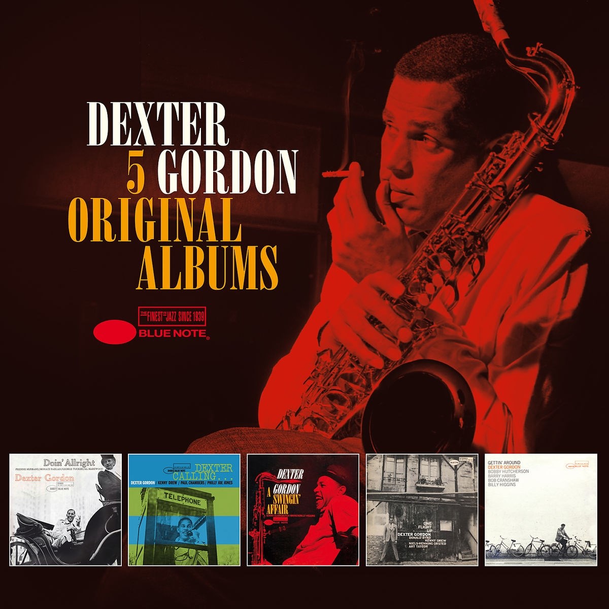 Afbeelding van Dexter Gordon - 5 Original Albums