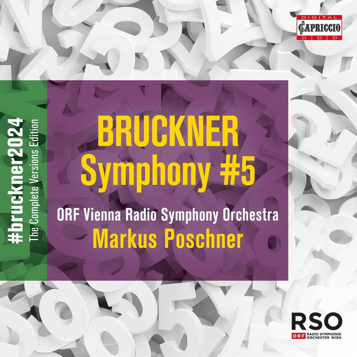 Afbeelding van ORF Vienna Radio Symphony Orchestra, Markus Poschner - Bruckner: Symphony No. 5