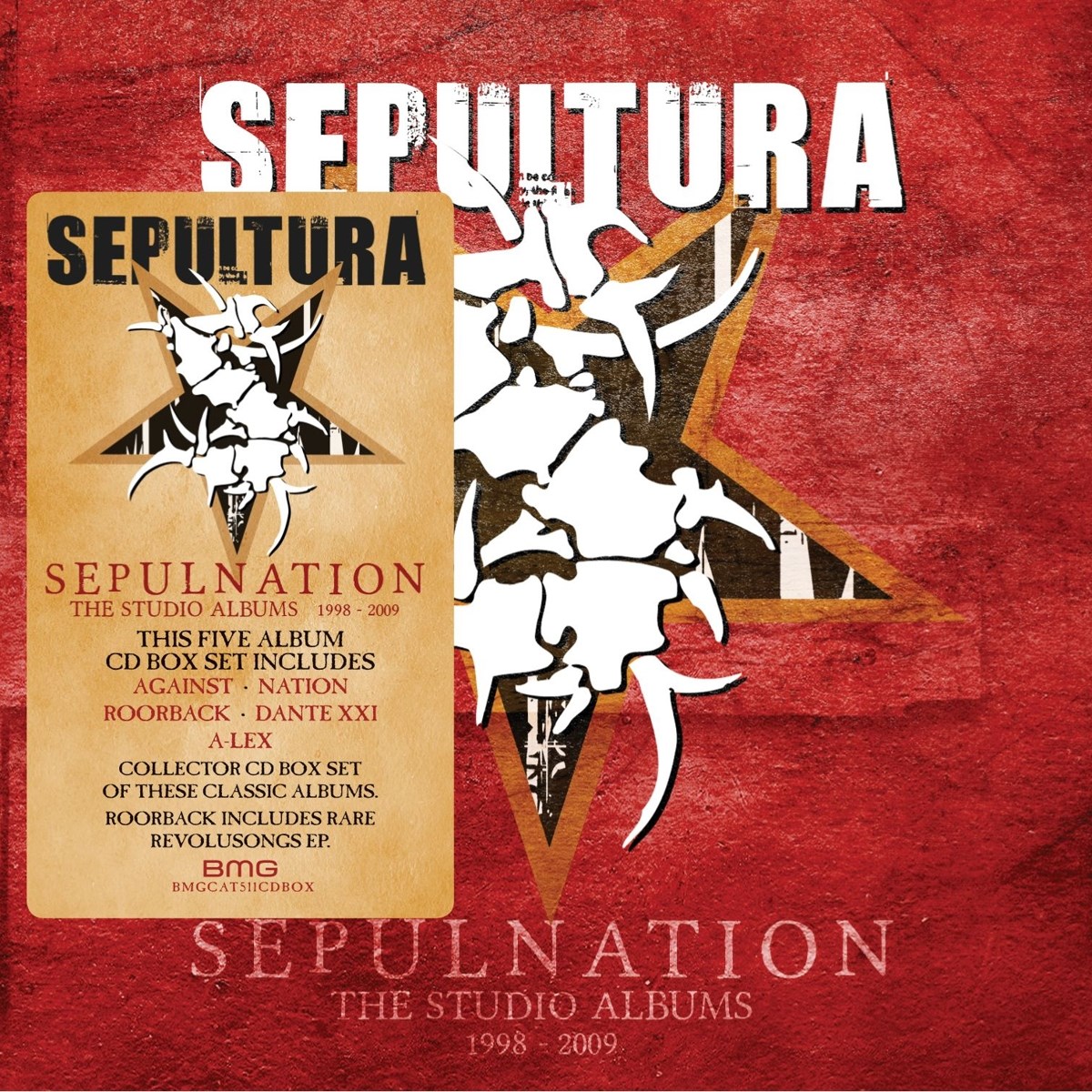 Afbeelding van Sepultura - Sepulnation - The Studio Albums 1998-2009