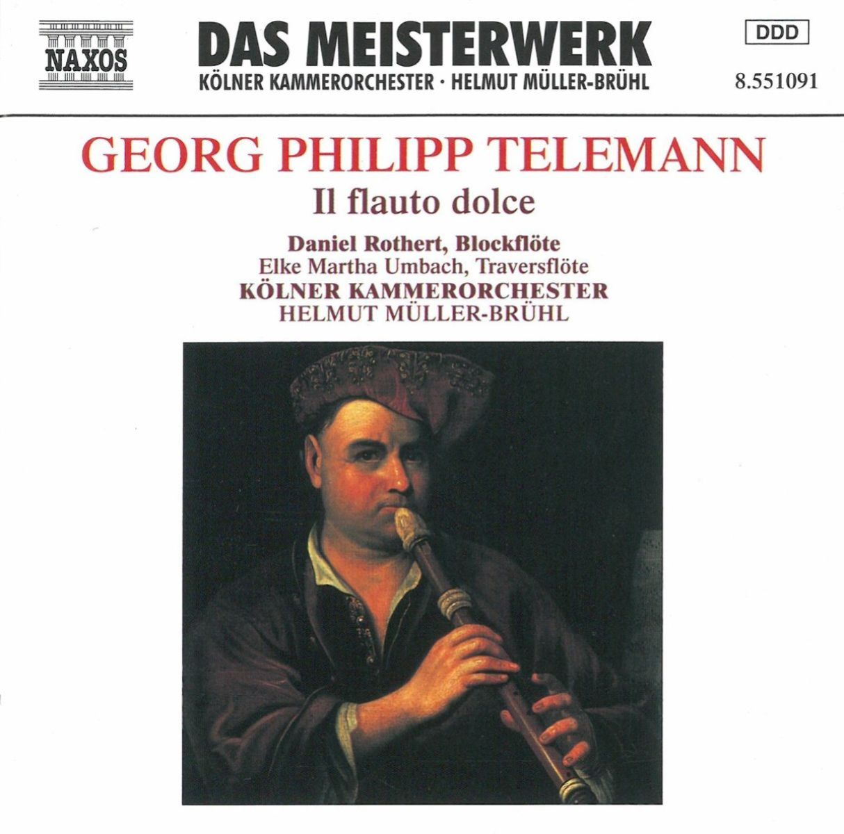 Daniel Rothert, Elke Martha Umbach, Kölner Kammerorchester, Helmut Müller-Brühl - Telemann: II Flauto Dolce