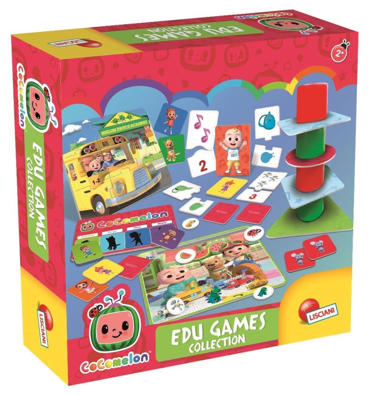 CoComelon Set - Puzzelen, Bouwen En Tekenen