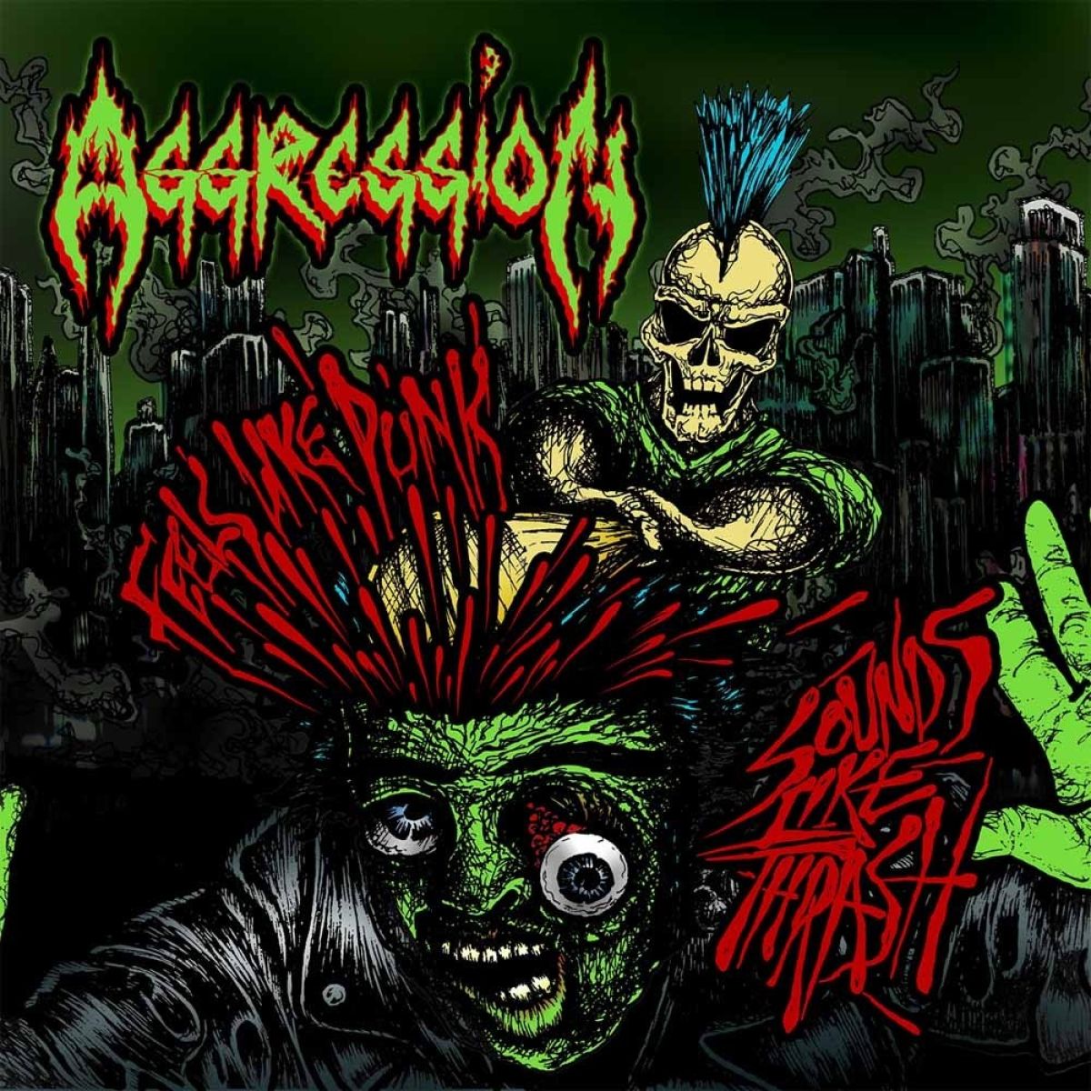 Afbeelding van Aggression - Feels Like Punk, Sounds Like Thrash